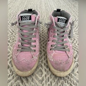Canvas Golden Goose Midstar Sz 38